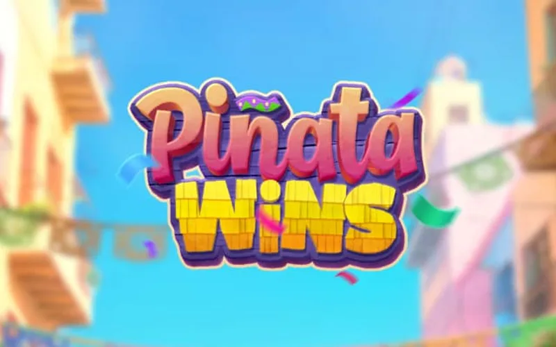 Portada festiva del juego Piñata Wins